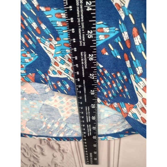 NWOT LuLaRoe Tunic Top Fireworks Popsicles Stars Patriot Summer 4th Of July SZXS - Picture 14 of 16
